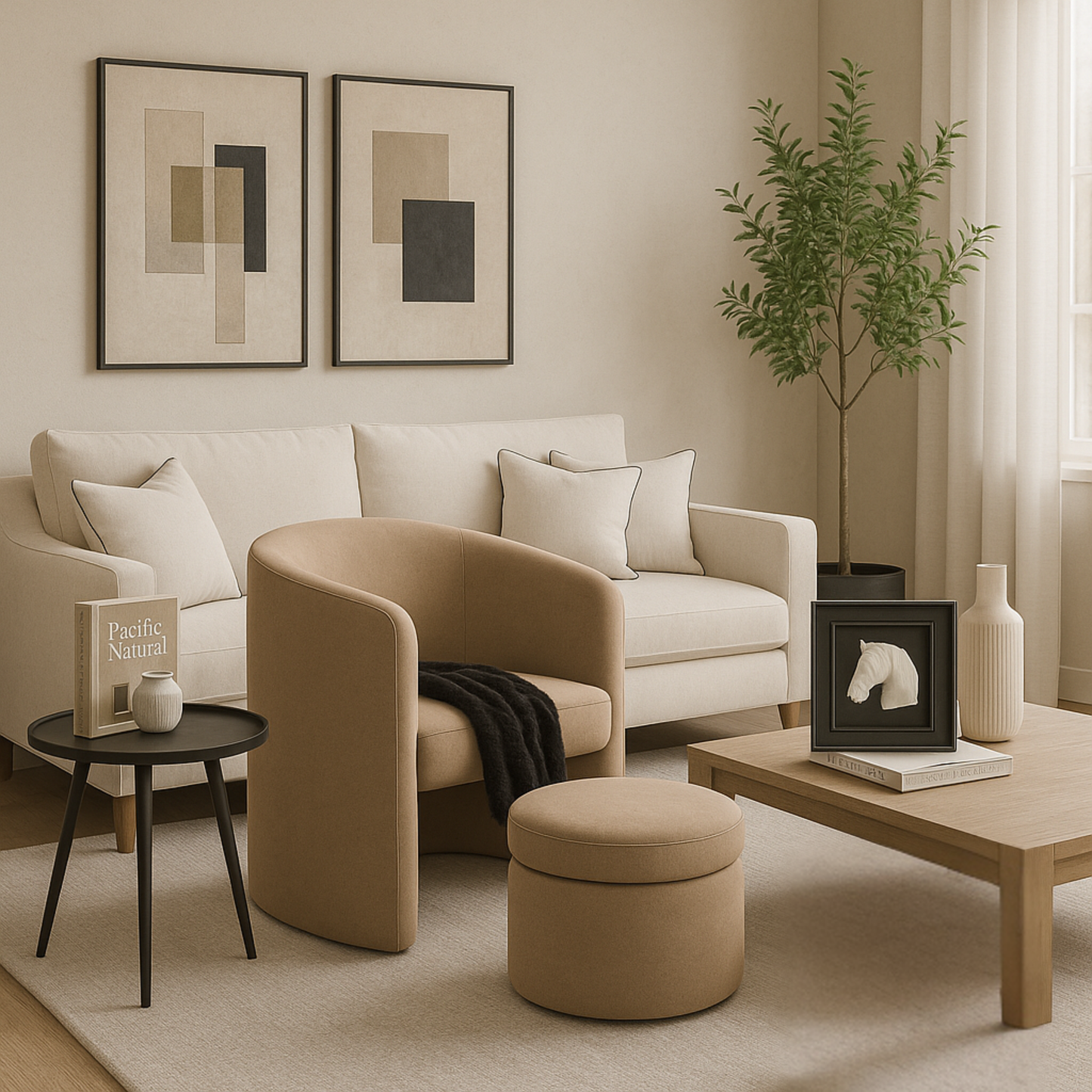 Design in a Box – Modern minimalistic Living Room Selection