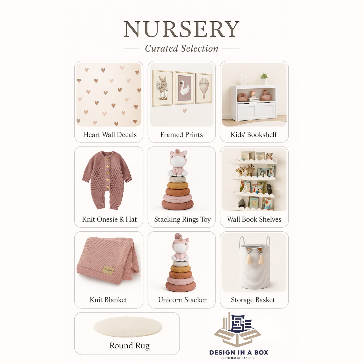 Design in a Box – Baby Girl Soft Blush Room