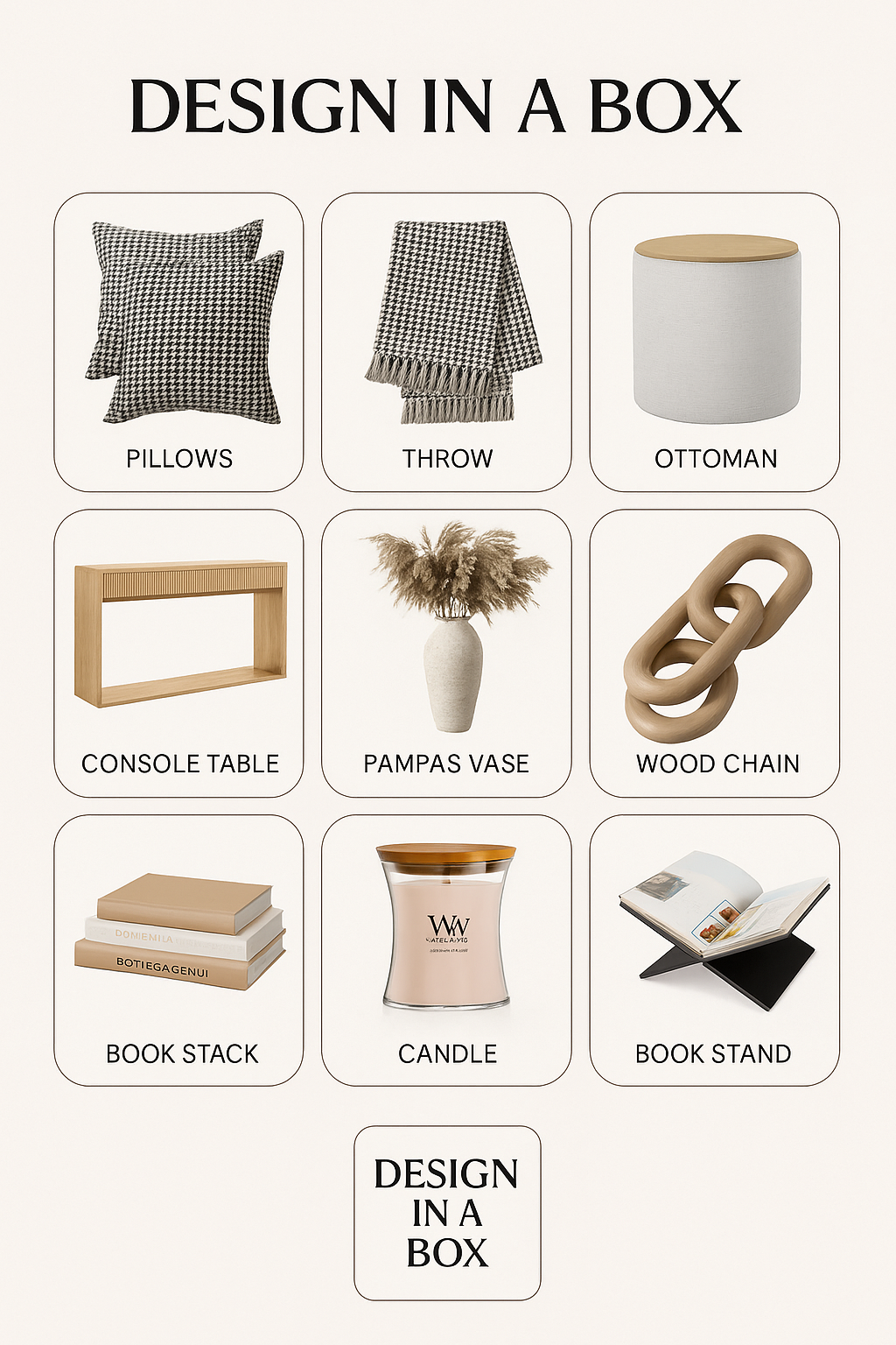 Design in a Box – Warm Neutral Entry